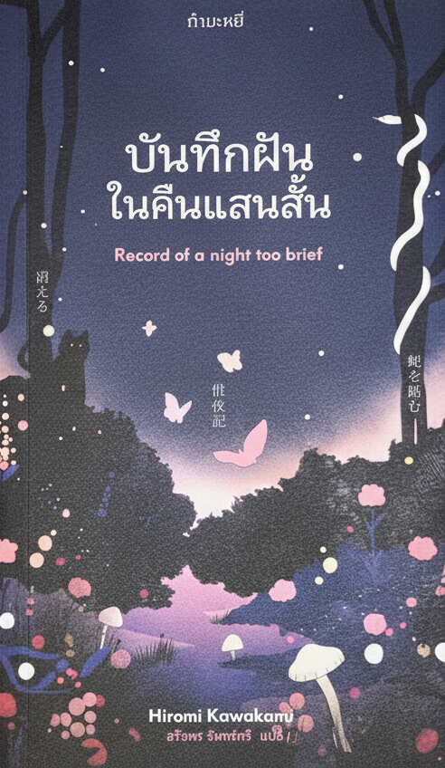 บันทึกฝันในคืนแสนสั้น Record of a Night Too Brief ของ คาวาคามิ ฮิโรมิ Kawakami Hiromi